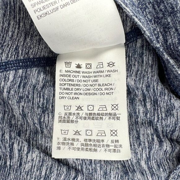 Nike Dri-Fit Men's Heather Blue 1/4 Zip Running Pullover - Picture 11 of 12